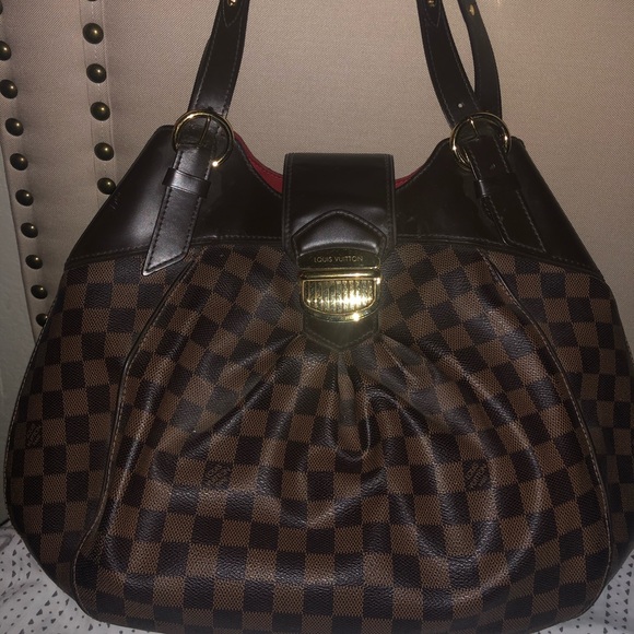 Authentic LV Damier Ebene SISTINA GM - Picture 1 of 8